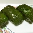南紀白浜名物わさび葉「葵寿司」