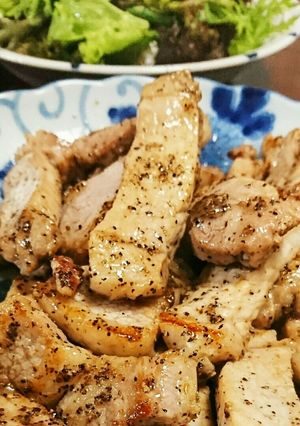 簡単☆豚肉☆豚ロース厚切り☆ポークソテー-レシピのメイン写真