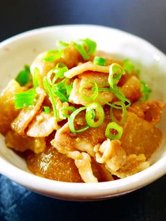 味が染みてる!豚バラ大根*味噌煮込み-レシピのメイン写真