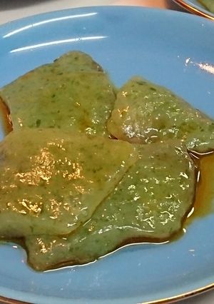 辛味醤油だれの刺身こんにゃく炒め-レシピのメイン写真