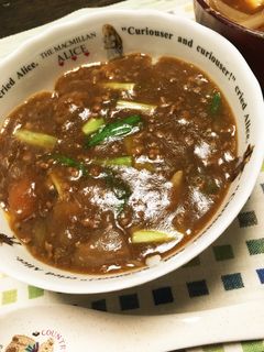残ったカレーで…和風カレー丼-レシピのメイン写真