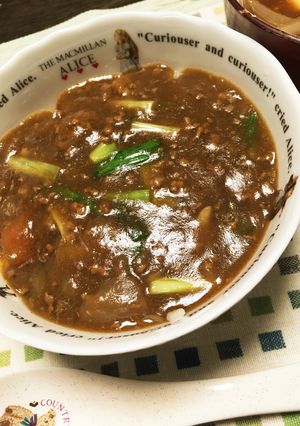 残ったカレーで…和風カレー丼-レシピのメイン写真
