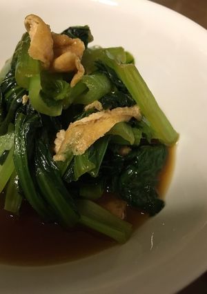 おかん直伝・小松菜の煮浸し-レシピのメイン写真