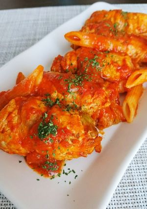 トマトの肉巻きロールキャベツ煮-レシピのメイン写真