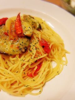 フレッシュトマトとナスのペペロンチーノ-レシピのメイン写真