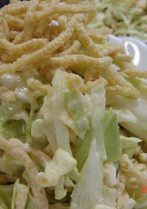 旦那が絶賛！キャベツのパリパリサラダ-レシピのメイン写真