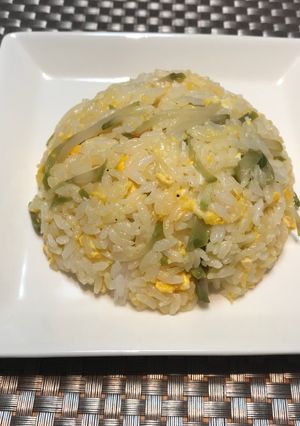 生搾菜で簡単・時短 美味しい搾菜炒飯♡-レシピのメイン写真