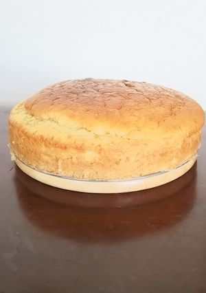 卵１個のスポンジケーキ(23cm)-レシピのメイン写真