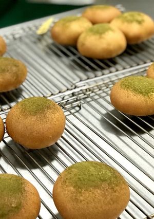 Macha Red Bean Buns-レシピのメイン写真