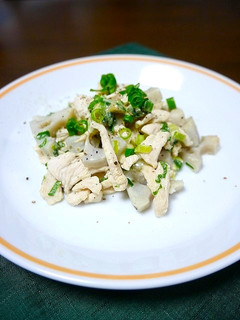 ダイエット!レンコンとむね肉のマヨ炒め-レシピのメイン写真
