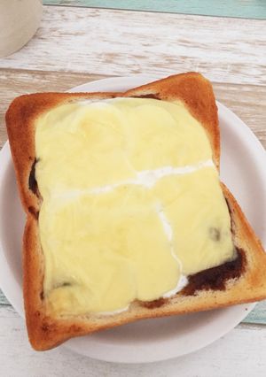 玉ねぎヨーグルトで♡のりチーズトースト-レシピのメイン写真