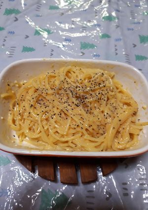レンチン！生クリーム不要カルボナーラ！-レシピのメイン写真