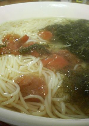 梅昆布にゅうめん。-レシピのメイン写真