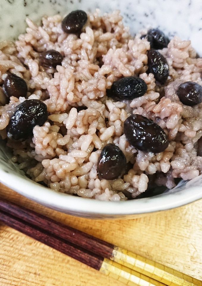 ✨簡単✨ほったらかし❤️黒豆ご飯♫-レシピのメイン写真