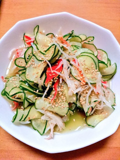 さっぱり!カニかまときゅうりの酢の物-レシピのメイン写真