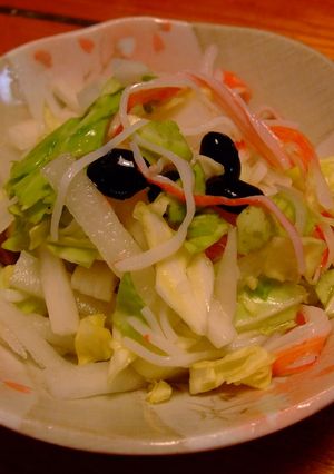 酢っきりさっぱりなんちゃって海鮮サラダ-レシピのメイン写真