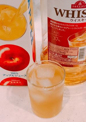 ウイスキーとりんごJでりんごウイスキー!-レシピのメイン写真