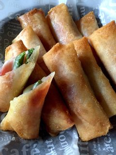 ♪アスパラの春巻き♪チーズ&ベーコン♪-レシピのメイン写真