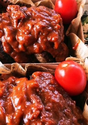 運動会のカップ入りハンバーグ弁当-レシピのメイン写真