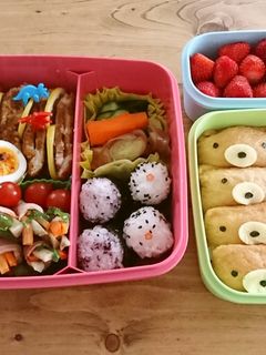 親子遠足のお弁当2018-レシピのメイン写真