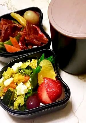 ズボラで愛♡塩タン弁当-レシピのメイン写真