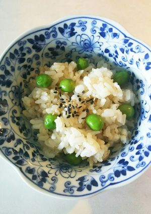 豆(グリーンピース)ご飯-レシピのメイン写真