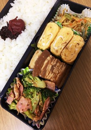 2018／6／4お弁当-レシピのメイン写真