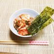 私のお昼ご飯~納豆キムチ+海苔
