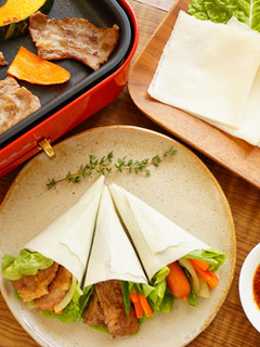 そのまま巻くだけ!春捲皮で焼肉巻き-レシピのメイン写真