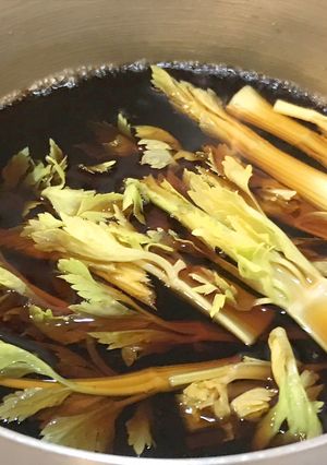 セロリの葉っぱで香草割り下-レシピのメイン写真