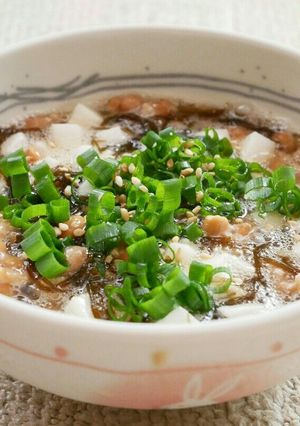もずく酢納豆-レシピのメイン写真