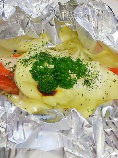 ☆鮭とホワイトソースの簡単チーズ焼き☆☆-レシピのメイン写真
