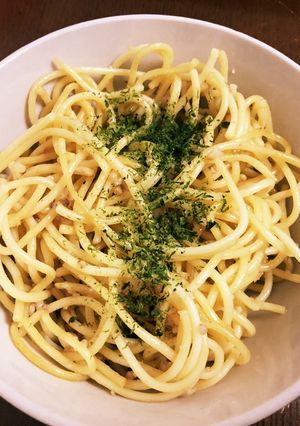 豚ひき肉のみ…手抜き和風スパゲッティ-レシピのメイン写真