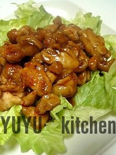 簡単にプルプル♪鶏の照りしょうが焼き-レシピのメイン写真