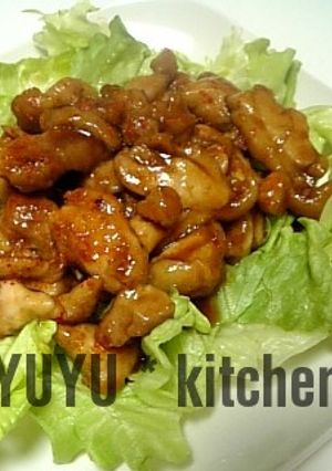 簡単にプルプル♪鶏の照りしょうが焼き-レシピのメイン写真