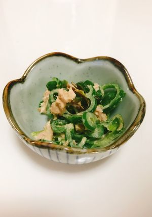 ピーマンのツナマヨ塩昆布和え-レシピのメイン写真