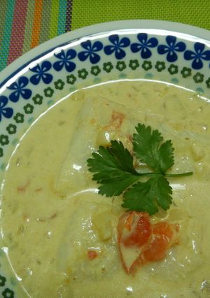 フライパンで作るパクチーフィッシュカレー-レシピのメイン写真