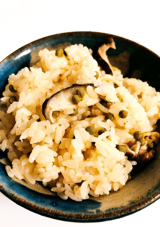 【旬の料理】実山椒の炊き込みご飯-レシピのメイン写真