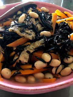 ばぁばの味★大豆入りひじきの煮物-レシピのメイン写真