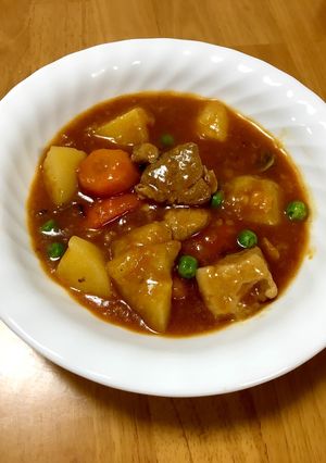 大人の給食☆ポークシチュウ-レシピのメイン写真