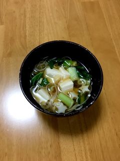 大人の給食☆そうめん汁-レシピのメイン写真