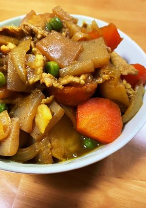 大人の給食☆カレー肉じゃが-レシピのメイン写真