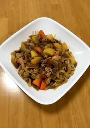 大人の給食☆韓国風肉じゃが-レシピのメイン写真