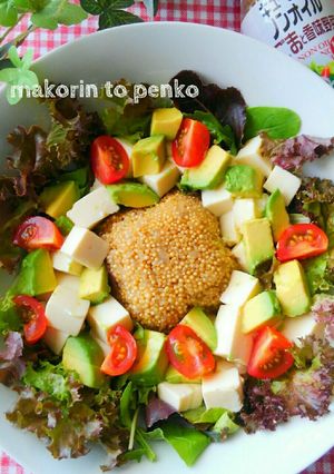 アボカドと豆腐のヘルシーキヌアサラダ-レシピのメイン写真