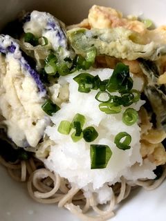 残り物天ぷらのおろし蕎麦-レシピのメイン写真