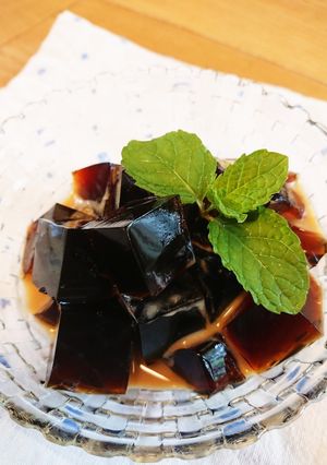 コーヒーゼリーとコーヒーソース-レシピのメイン写真