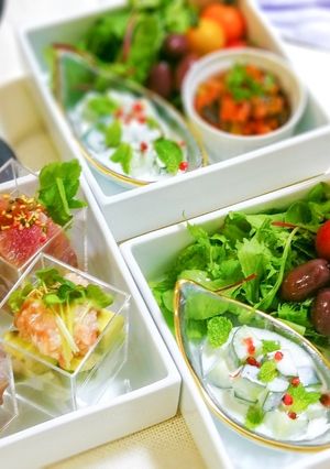 きゅうりとミントの爽やかヨーグルトサラダ-レシピのメイン写真