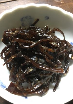 キクラゲの佃煮しそ風味 お弁当にも 節約-レシピのメイン写真