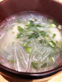 ササミのパクチースープ-レシピのメイン写真