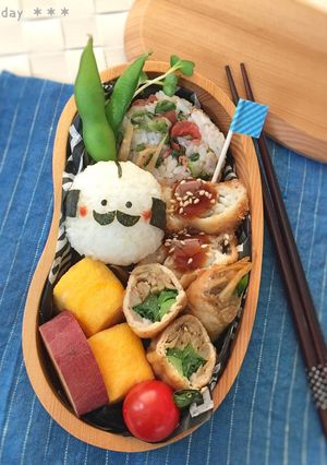 父の日弁当☆おにぎり♩簡単♩-レシピのメイン写真